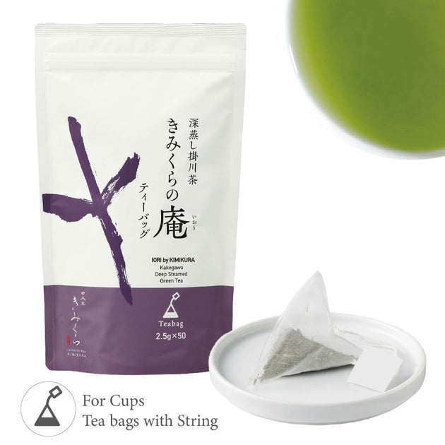 Premium Deep Steamed Green Tea Fukamushi Sencha Teabags 2.5g x