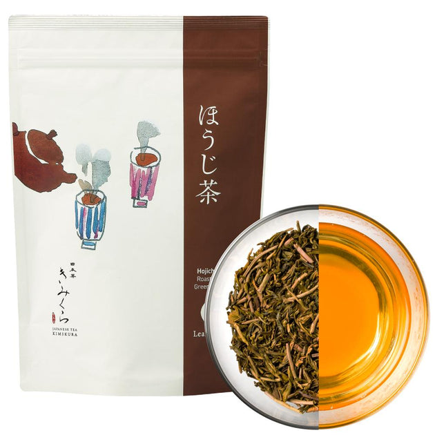 Buy Hojicha Roasted Green Tea and Electric Matcha Whisk Set – Japanese  Green Tea Co.