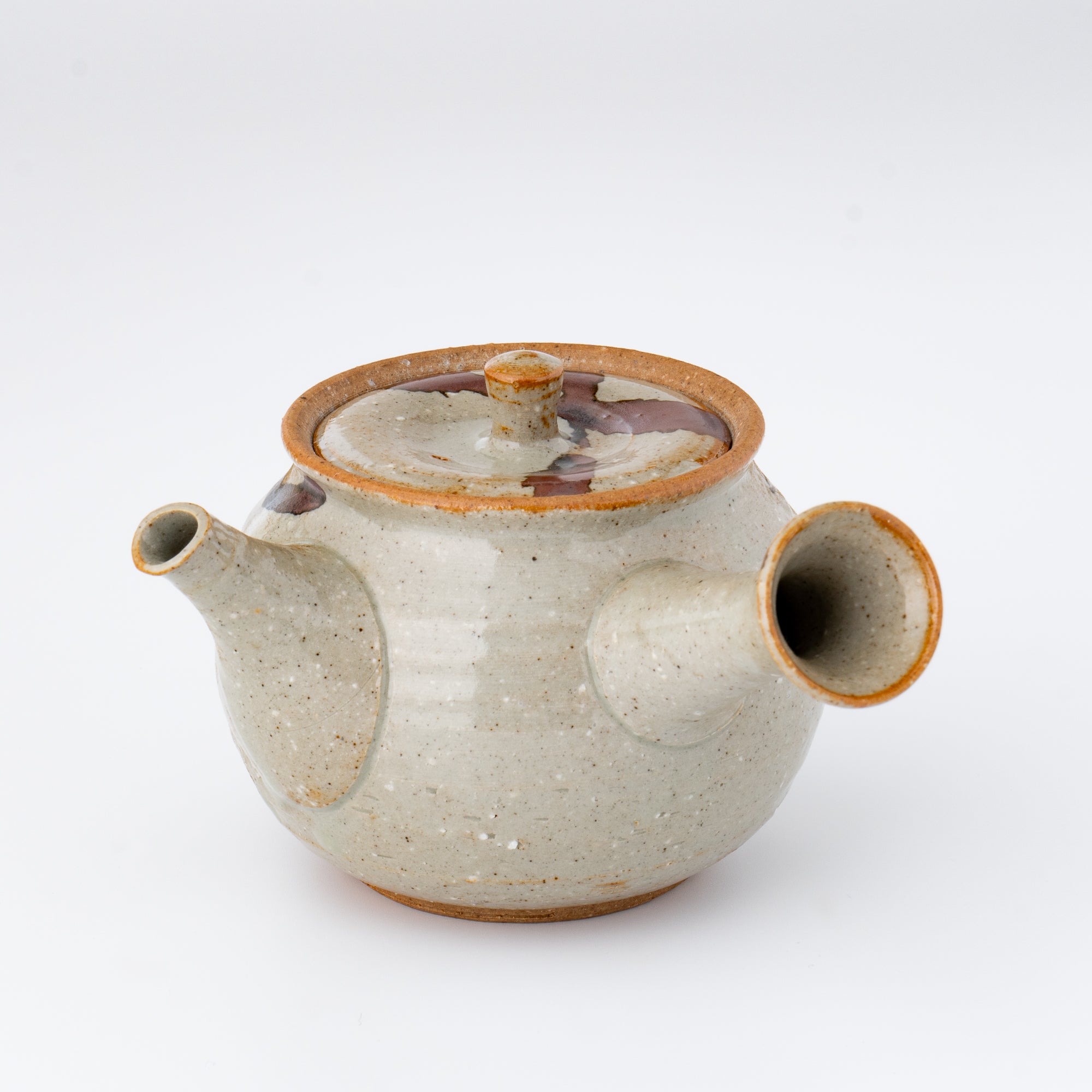 Kyusu Teapot [Brown Brush]