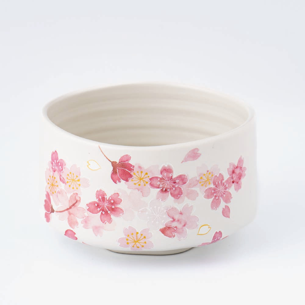 Matcha Tea bowl Chawan - 桜霞 Sakura