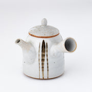 Kyusu Teapot - Tokoname Yaki [Brush line]