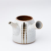 Kyusu Teapot - Tokoname Yaki [Brush line]