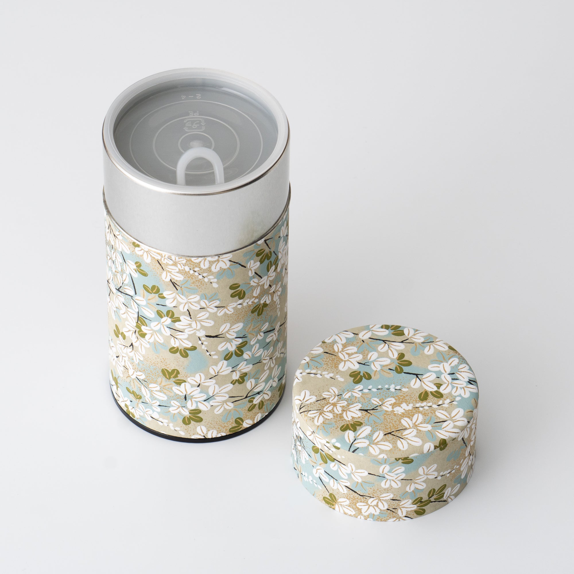 Japanese Tea caddy [Natural Tree] Large