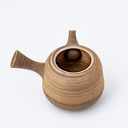 Kyusu Teapot - Tokoname Yaki [Beige color]