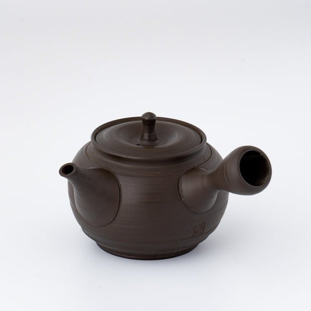 Kyusu Teapot -Tokoname Yaki [Japanese Maple]