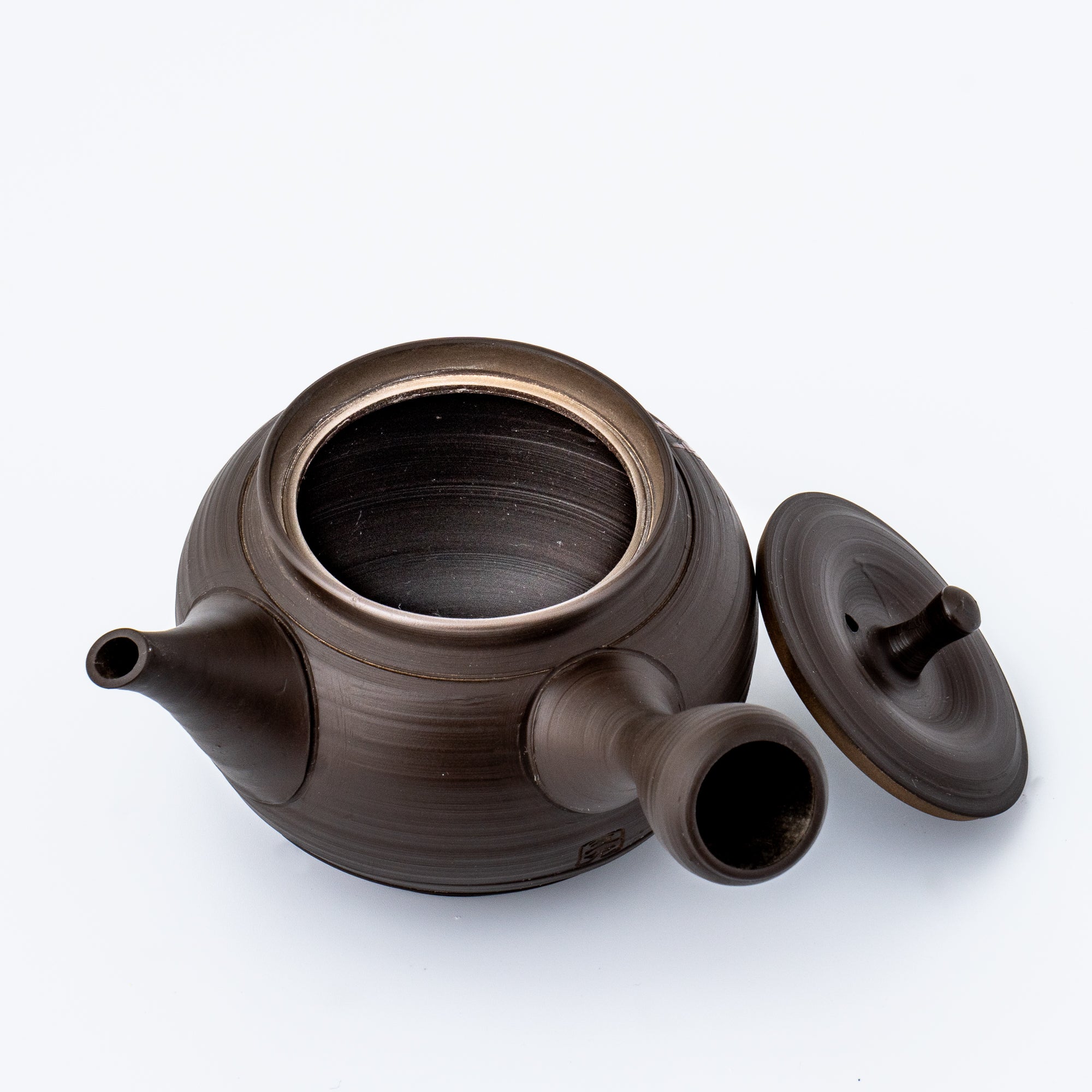 Kyusu Teapot -Tokoname Yaki [Japanese Maple]