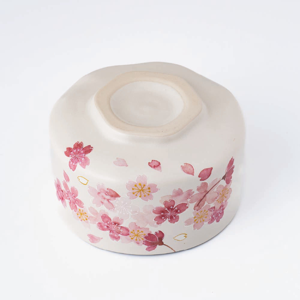 Matcha Tea bowl Chawan - 桜霞 Sakura