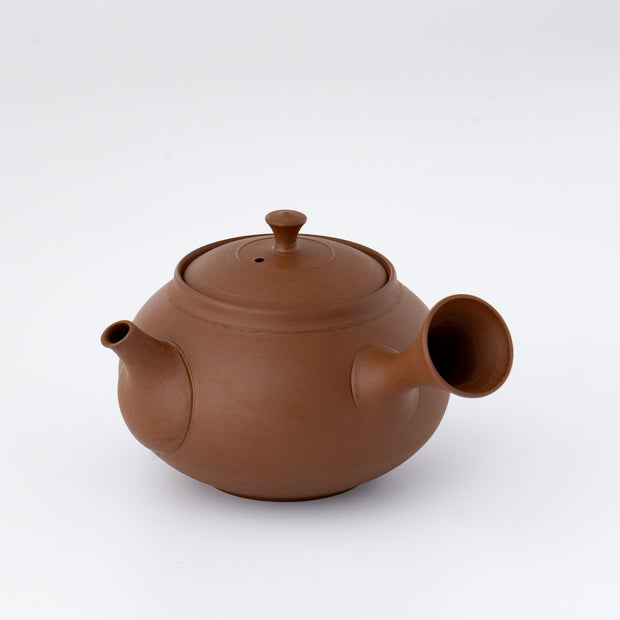 Kyusu Teapot - Tokoname Yaki [Japanese Persimmon]
