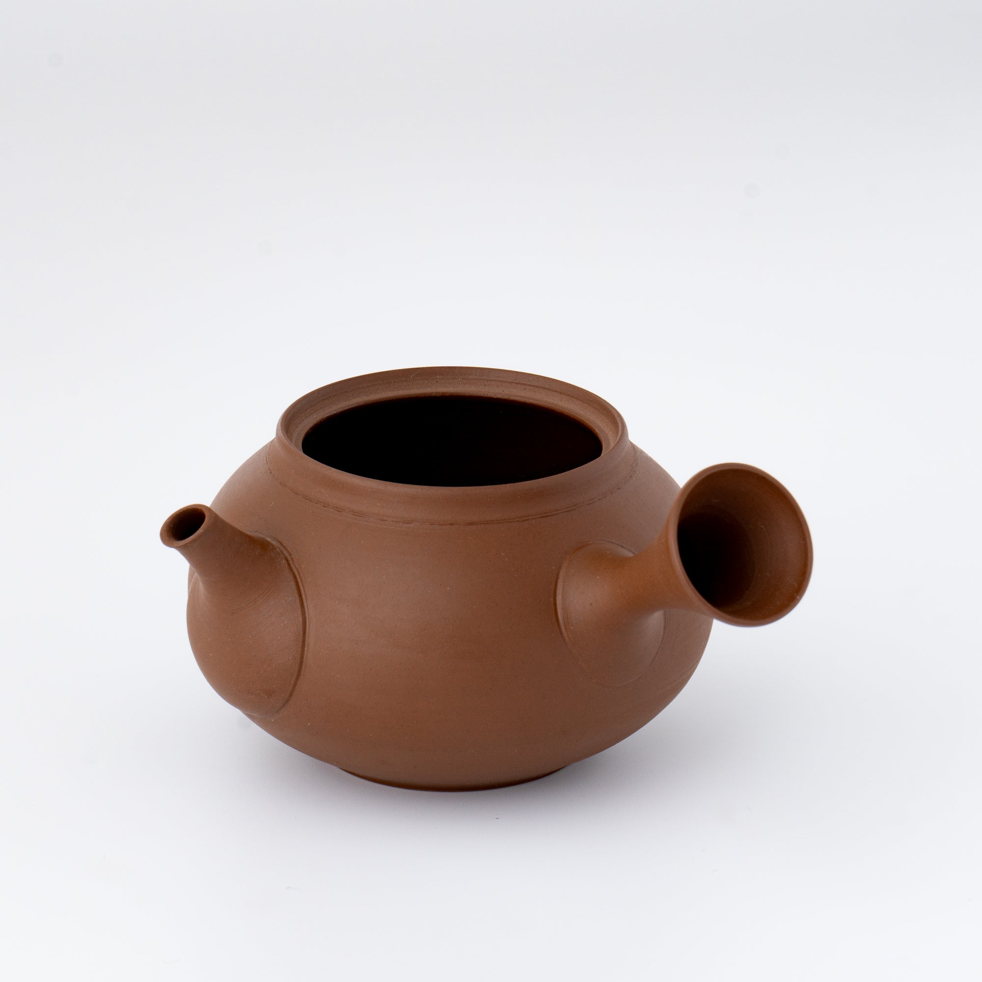 Kyusu Teapot - Tokoname Yaki [Japanese Persimmon]