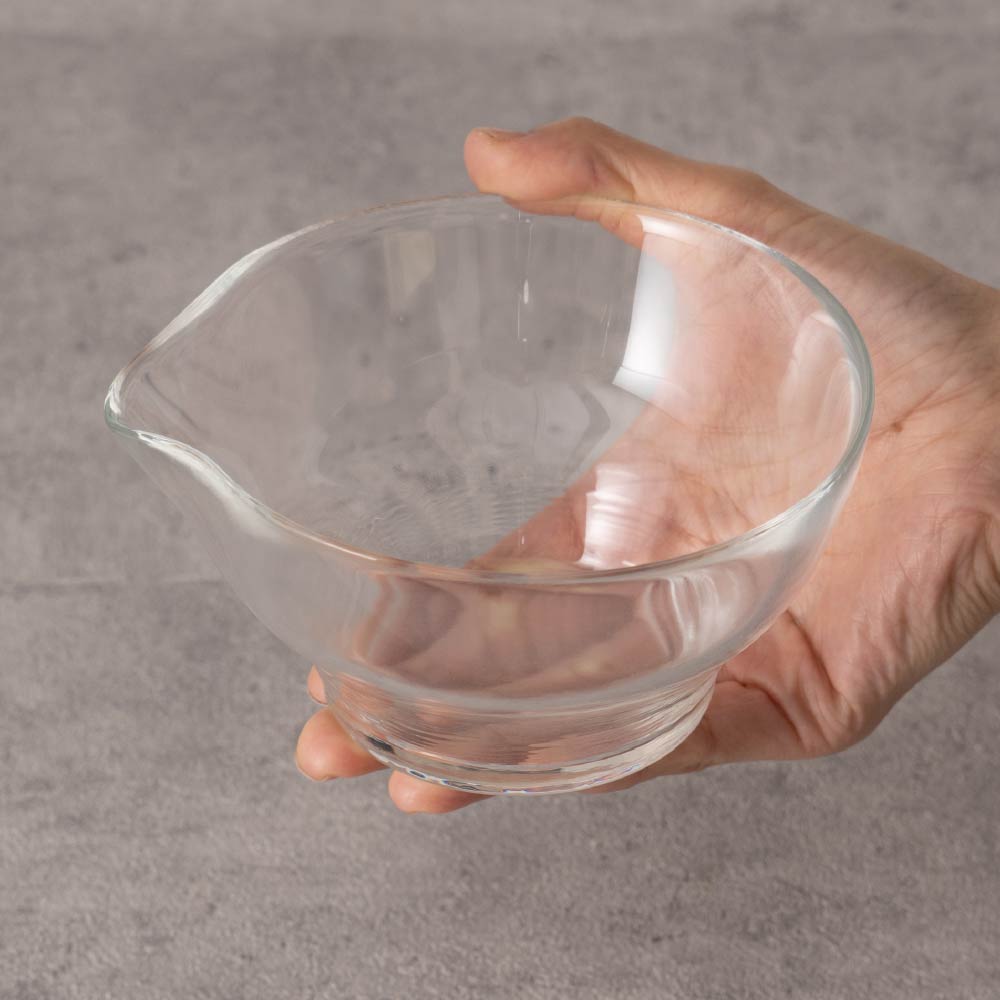 Matcha Tea Bowl Chawan-Glass Spouted Matcha Bowl