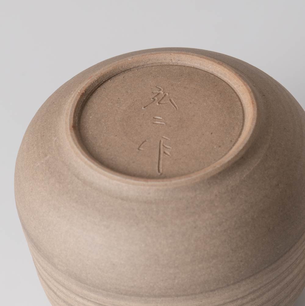 Kyusu Teapot - Tokoname Yaki [Beige color]