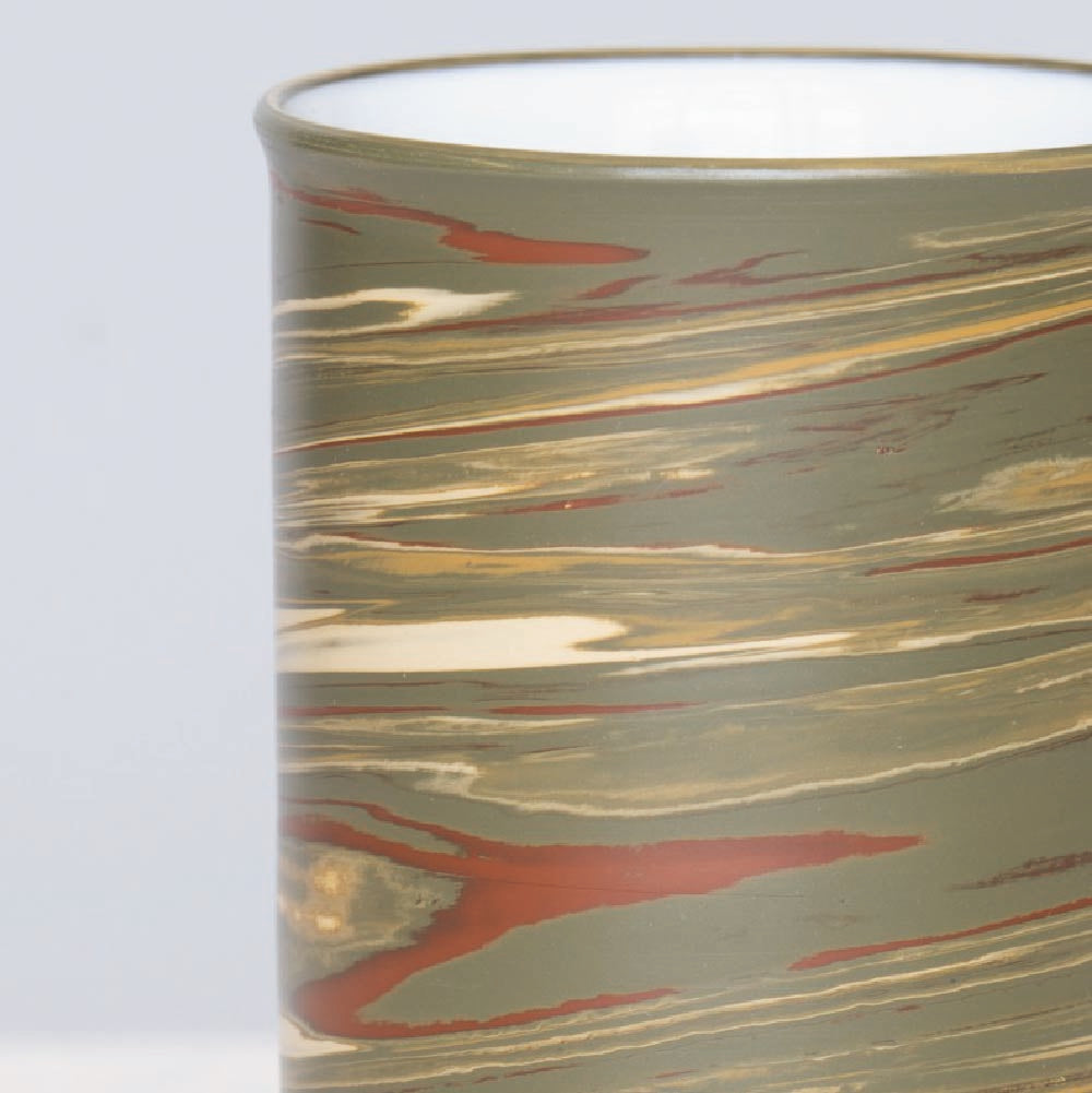 Antique Yunomi Teacup [Colored Layers]