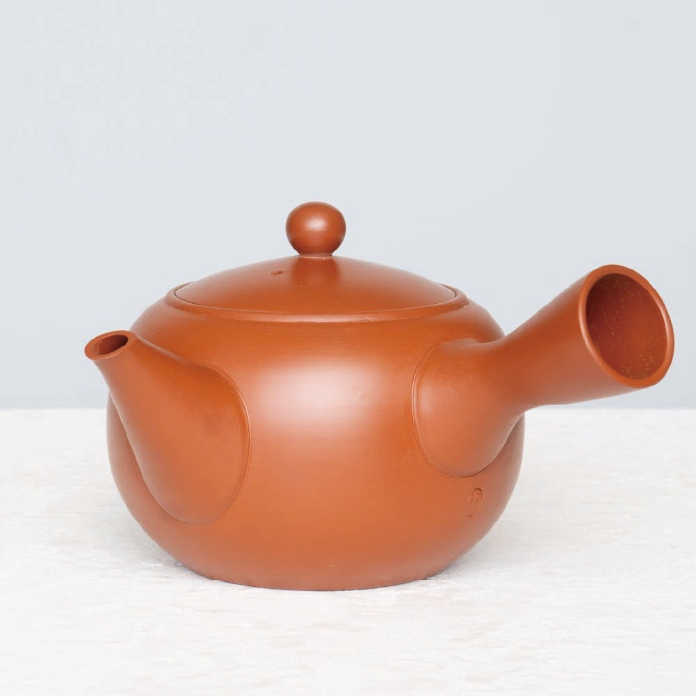 Antique Kyusu Teapot [牡丹 - Peony Flower]