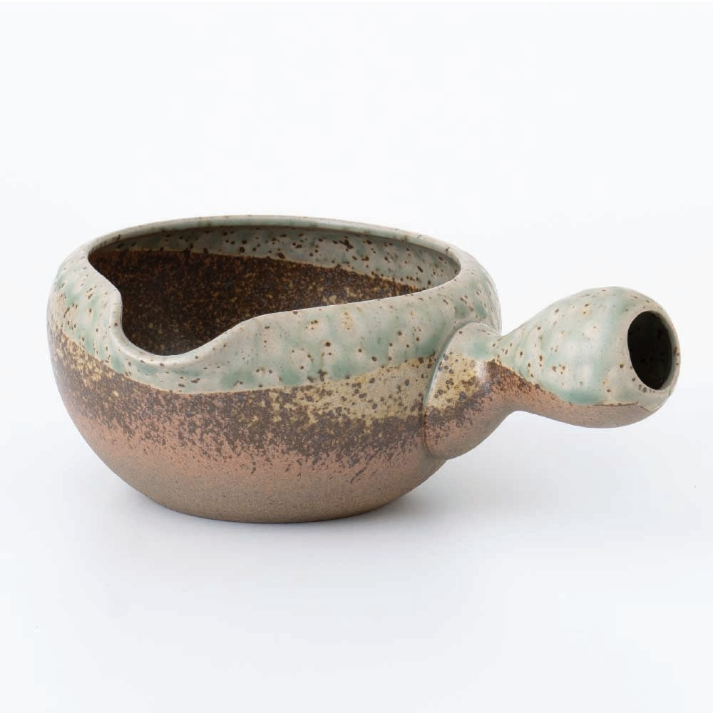 Yuzamashi Water Cooler / Matcha bowl [Ash glazed]
