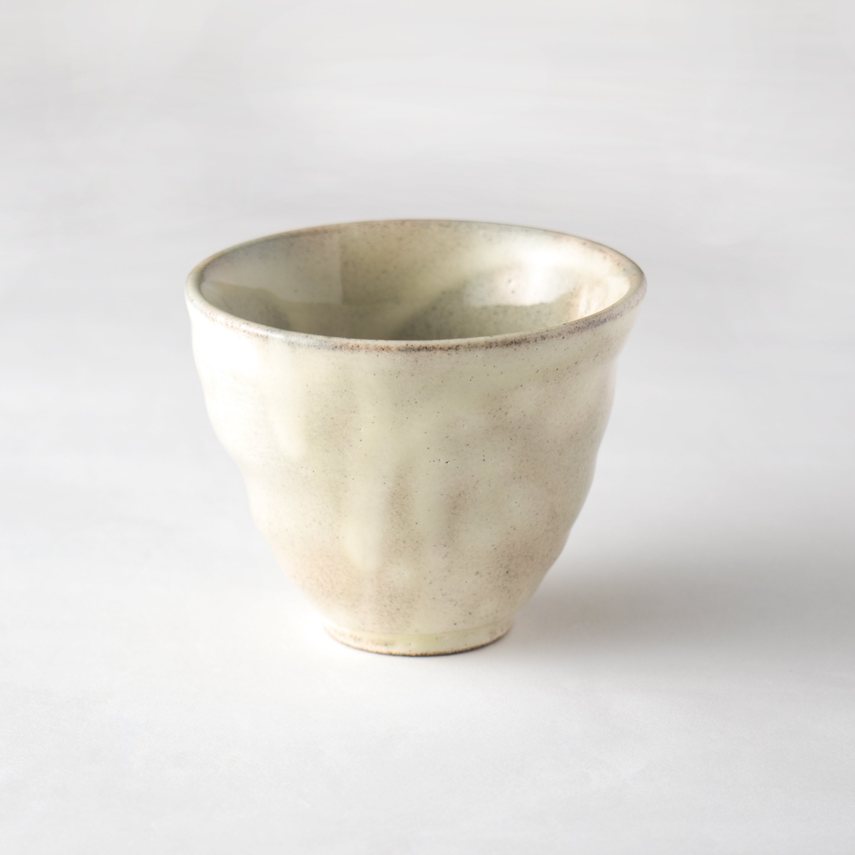 Japanese Yunomi Teacup -Greige