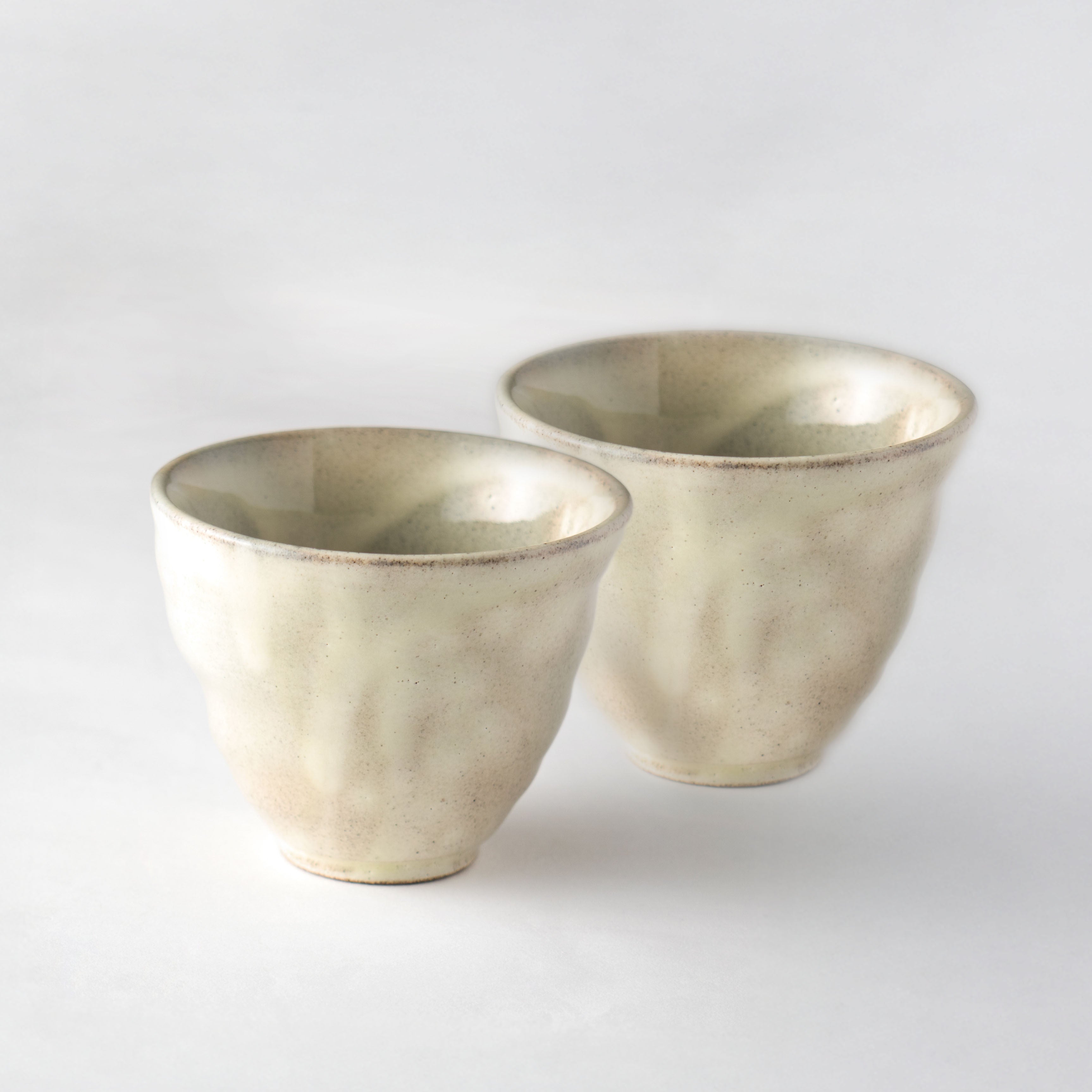 Japanese Yunomi Teacup -Greige