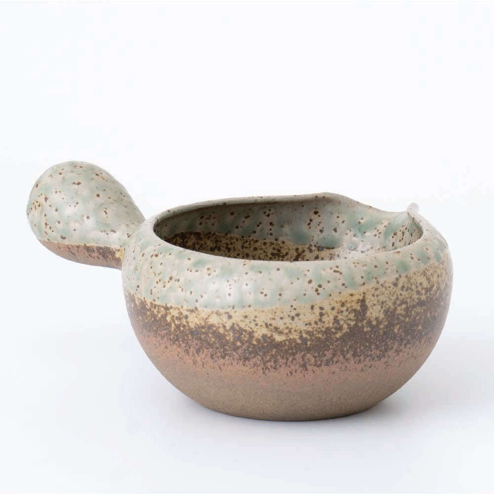 Yuzamashi / Matcha bowl [Ash glazed]