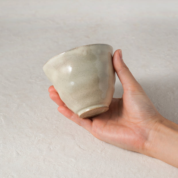 Japanese Yunomi Teacup -Greige