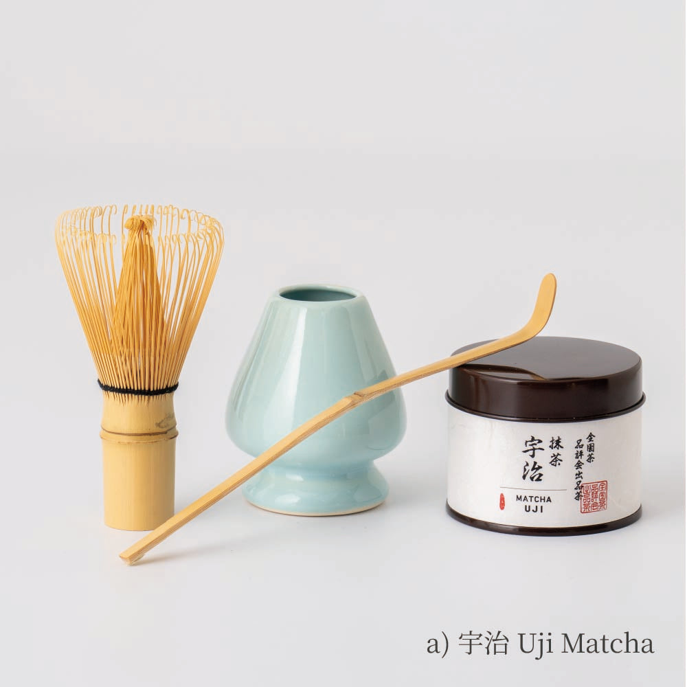 [Set of 4] Selectable Ceremonial Matcha & Tools