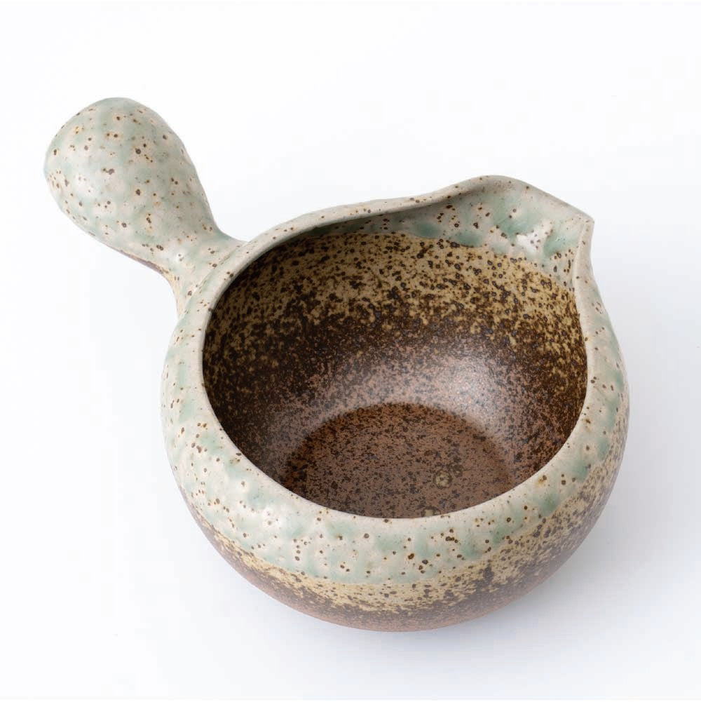Yuzamashi / Matcha bowl [Ash glazed]