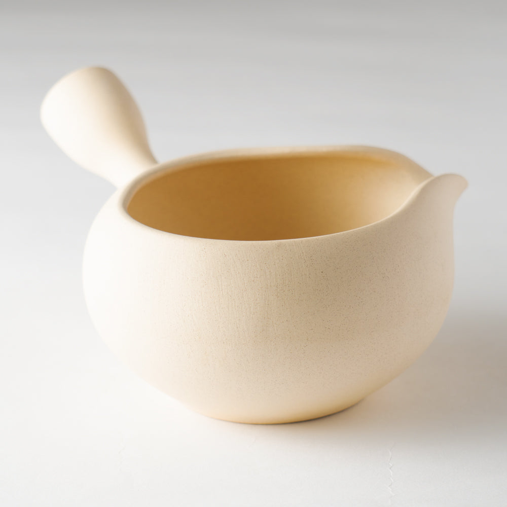 Yuzamashi / Matcha bowl [Ivory-White]