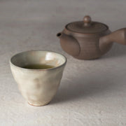Japanese Yunomi Teacup -Greige
