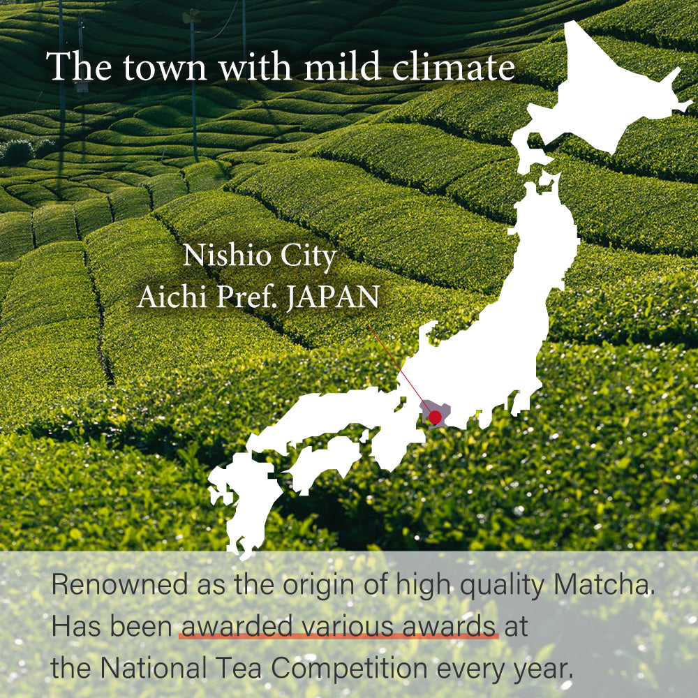 [Matcha Day Exclusive] Premium Ceremonial Matcha Green Tea Set -Uji 宇治 & Nishio 西尾 30g with Natsume Caddy