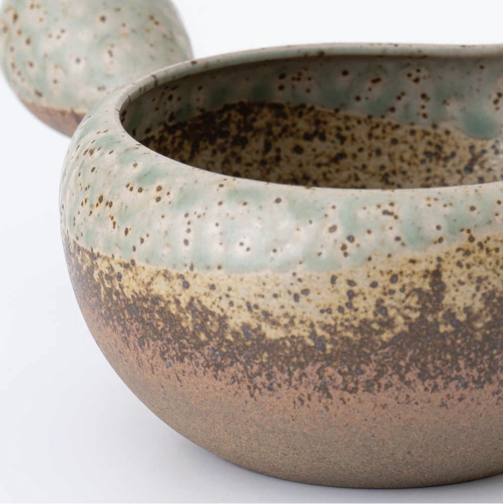 Yuzamashi / Matcha bowl [Ash glazed]