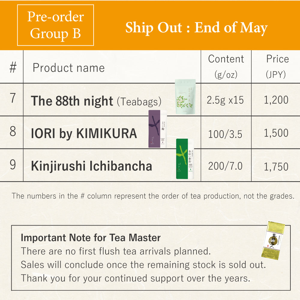 First Flush] Spring-exclusive Premium Sencha Green Tea 70g