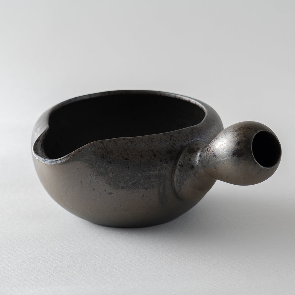 Yuzamashi / Matcha bowl [Dark Grey]