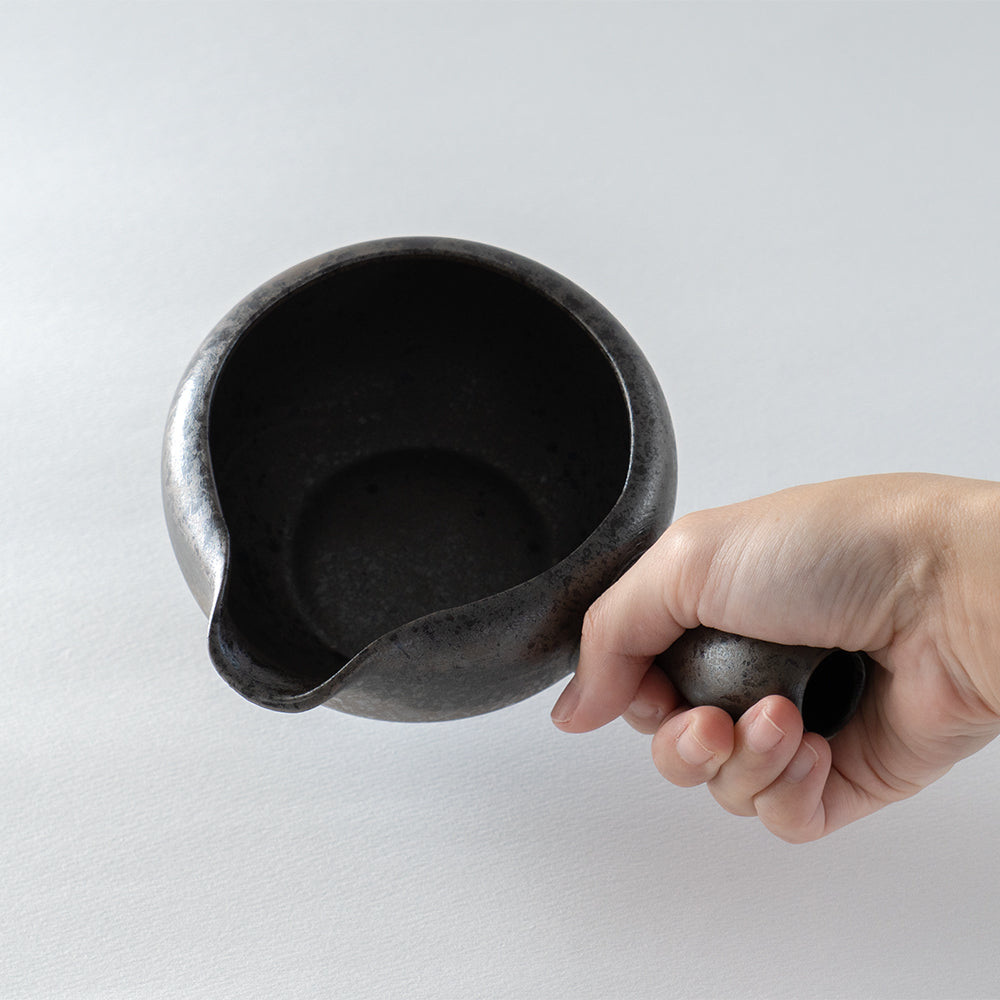 Yuzamashi / Matcha bowl [Dark Grey]