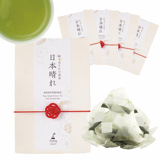 NIHONBARE-Deep Steamed Green Tea with Roasted Rice