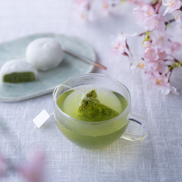 SAKURA TEA Teabag -Green Tea with Cherry Blossom Leaf