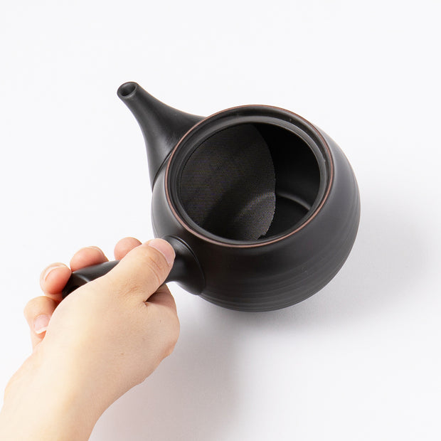 Kyusu Teapot -Black