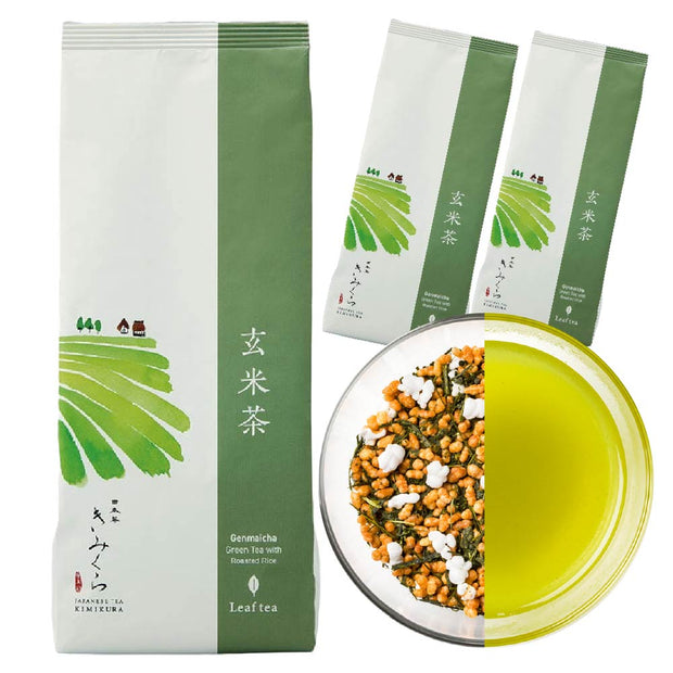 Genmaicha -Green Tea with Roasted Rice