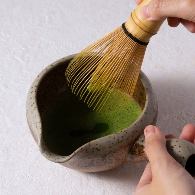 Yuzamashi / Matcha bowl [Ash glazed]