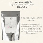 [Black Friday Exclusive] Assorted Japanese Tea Powders – Matcha (KAGOSHIMA/KIMIKURA), Hojicha, and Gift Wakocha