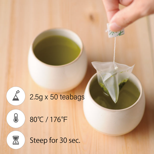 IORI by KIMIKURA -Deep Steamed Green Tea 2.5g x 50 teabags