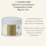 [Combo] Matcha for Tea Ceremony -NISHIO & KYOTO 30g