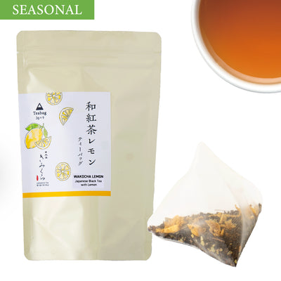 Wakocha Japanese Black Tea with Lemon 5.5g x 9 teabags