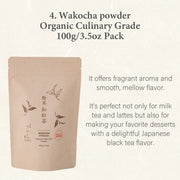 [Black Friday Exclusive] Assorted Japanese Tea Powders – Matcha (KAGOSHIMA/KIMIKURA), Hojicha, and Gift Wakocha