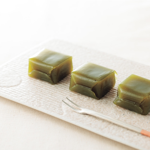 Green Tea Sweet Bean Jelly -Yokan