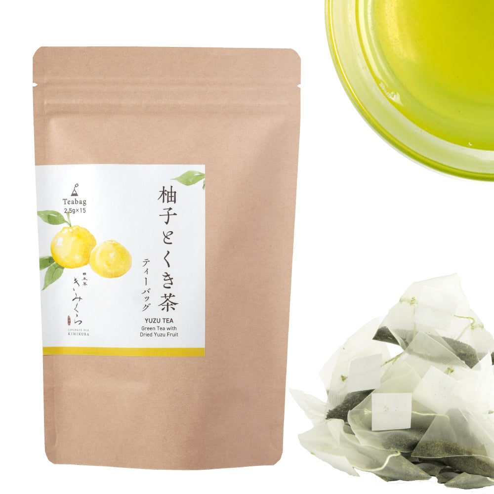 Yuzu Tea - Green Tea with Dried Yuzu Citrus 2.5g x 15 teabags