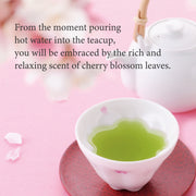 SAKURA TEA -Green tea with Cherry Blossom leaf  2.5g x 15teabags
