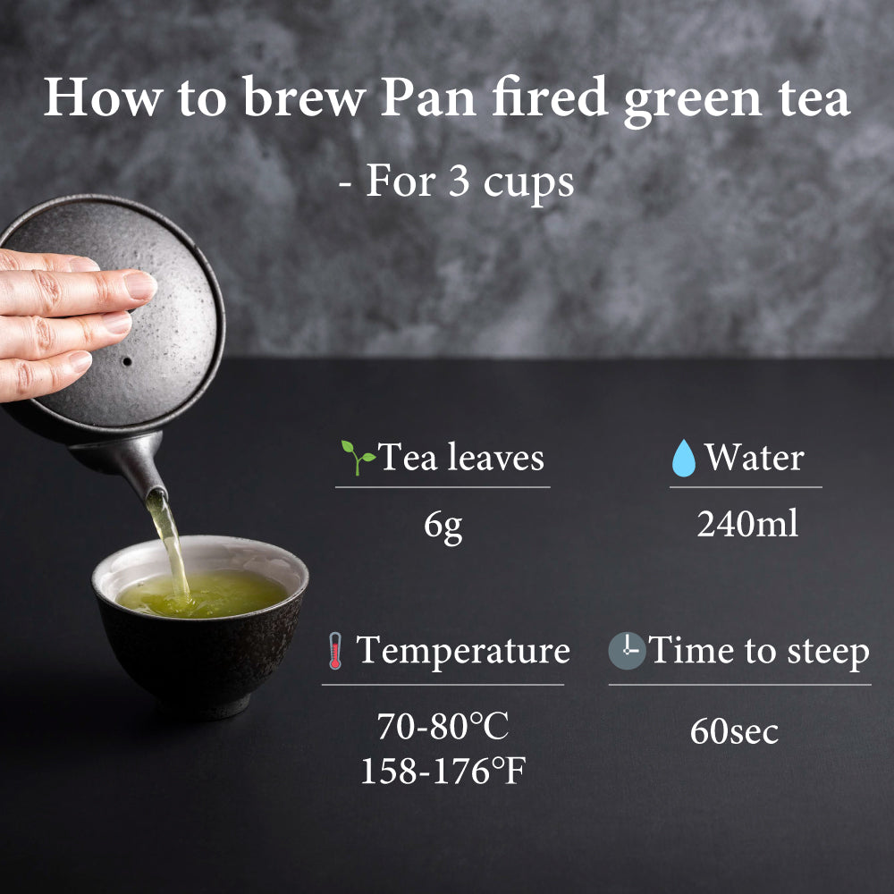Kamairicha Pan-Fired Green Tea -Ureshino, Saga