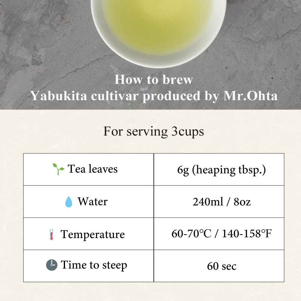 ISSEN Single Origin Premium Sencha Yabukita cultivar 30g(1oz) by Masataka Ohta