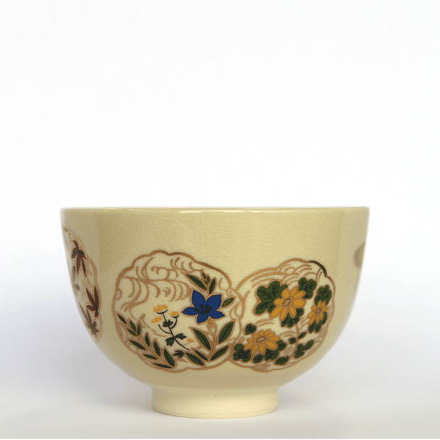Matcha Tea bowl Chawan [Flower]