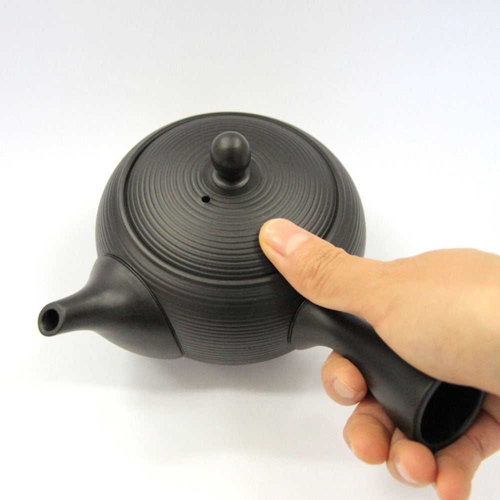 Kyusu Teapot -Black