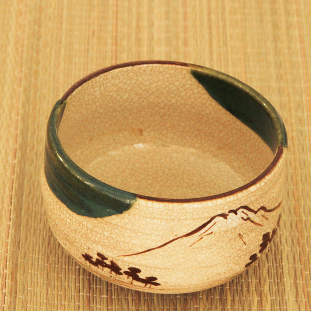 Matcha Tea bowl Chawan -Mt.Fuji