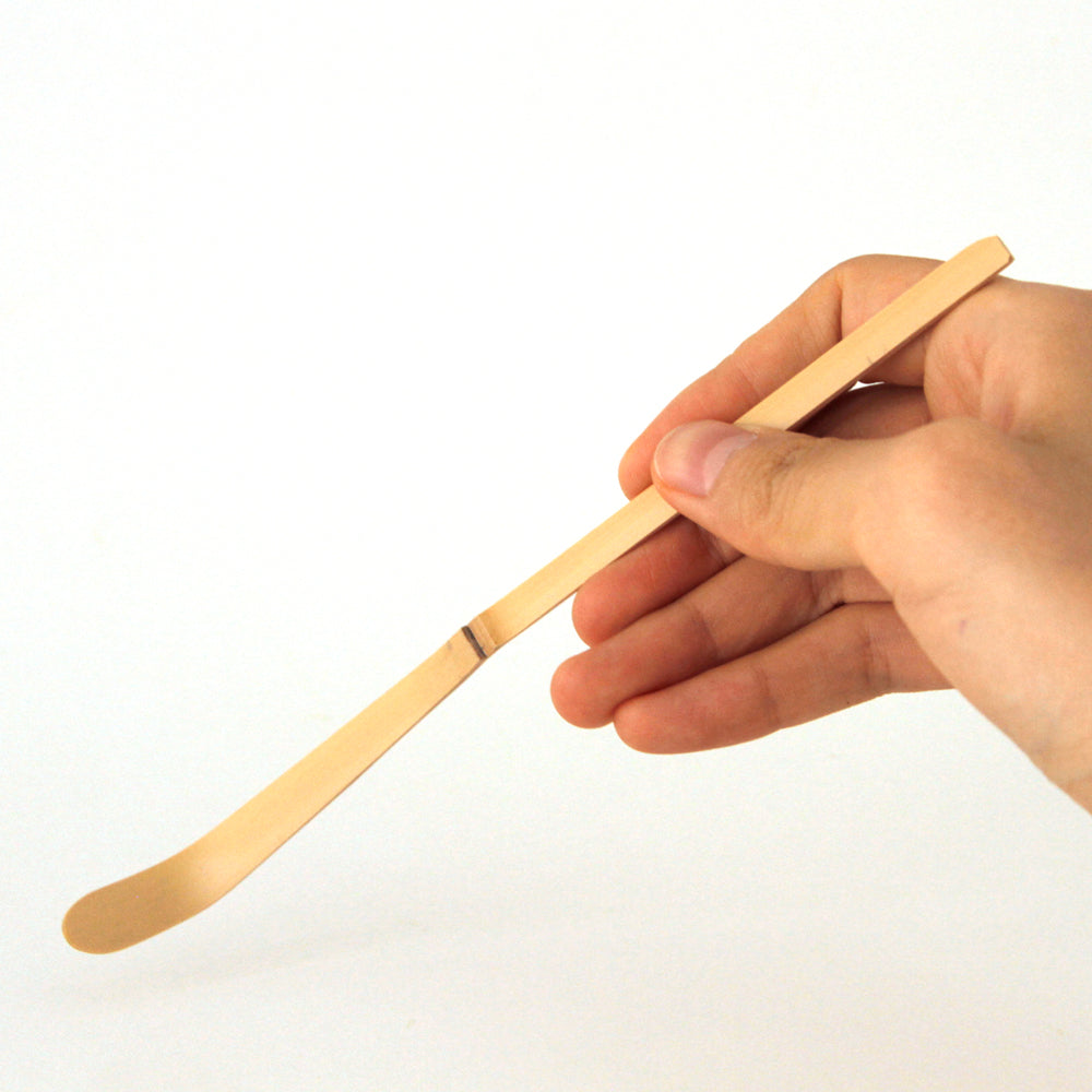 Chasyaku -Bamboo scoop [Natural] Made in Japan | Japanese Tea KIMIKURA